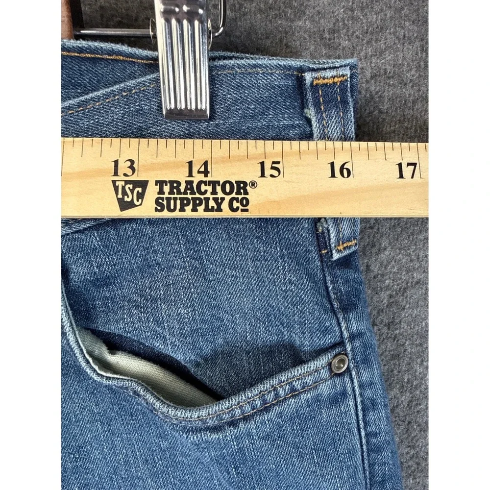 Carhartt Relaxed Straight Leg Jeans Mens‎ 31x30 Medium Wash Blue Denim B320-WTB